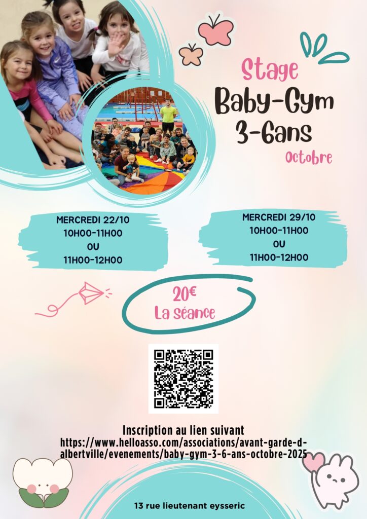 stage babygym octobre 2026